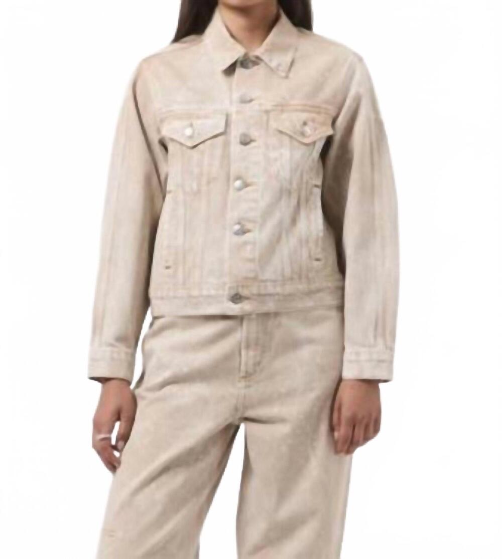 NEW DALA slim trucker jacket in drought